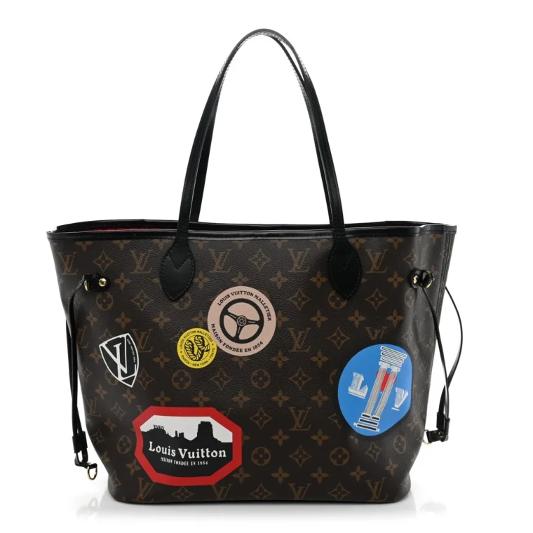 Louis Vuitton Monogram World Tour Neverfull MM for Sale