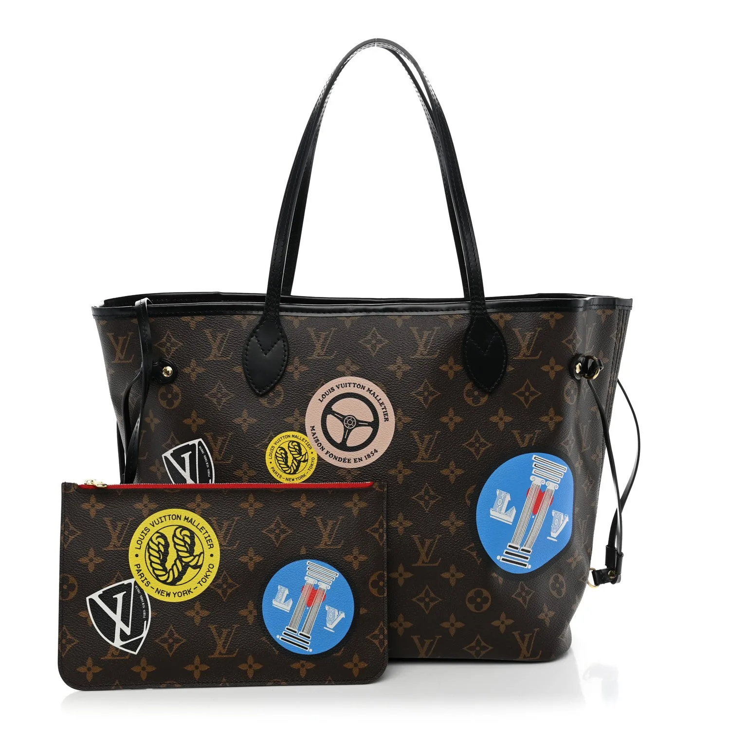 Louis Vuitton Monogram World Tour Neverfull MM – photo 3