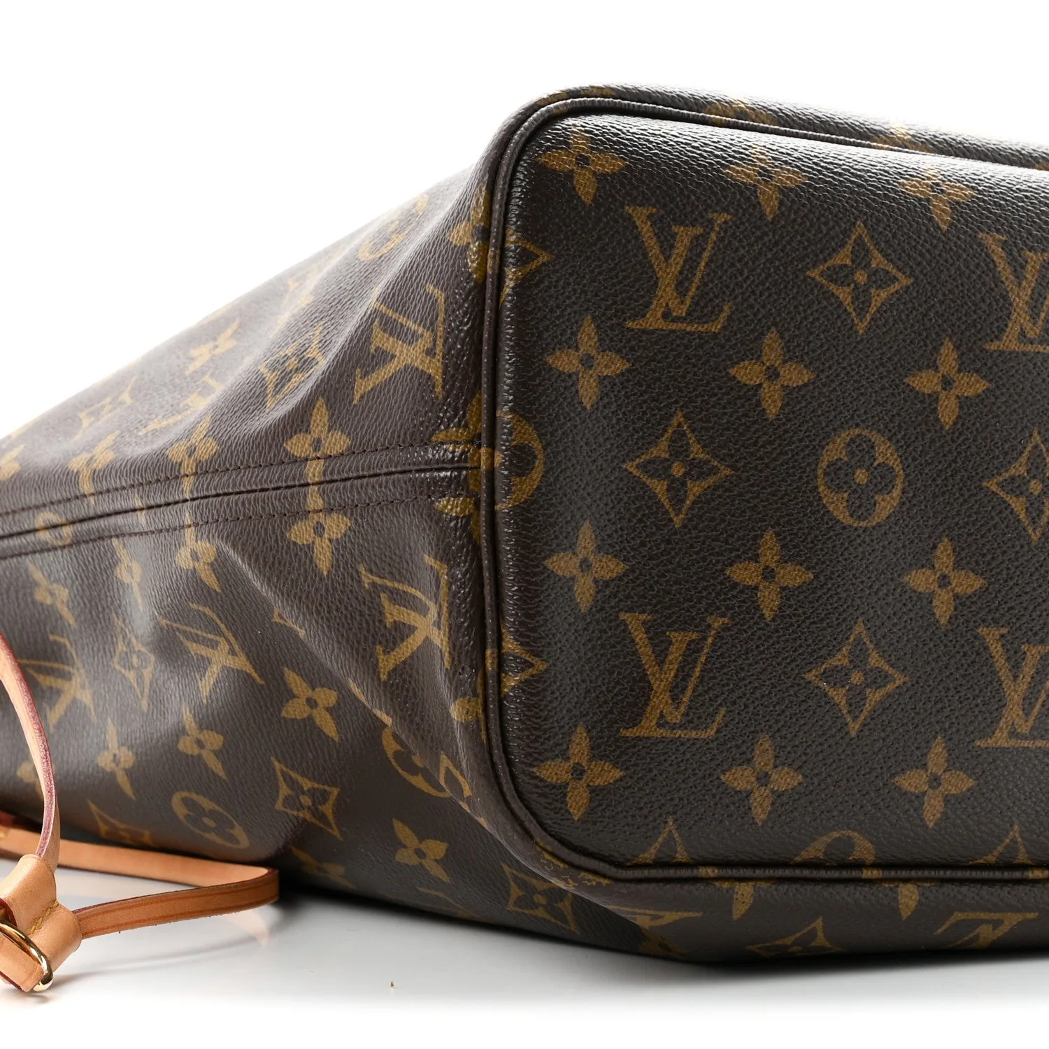 Louis Vuitton Monogram V Neverfull MM Turquoise – Very Good 2015 – photo 17