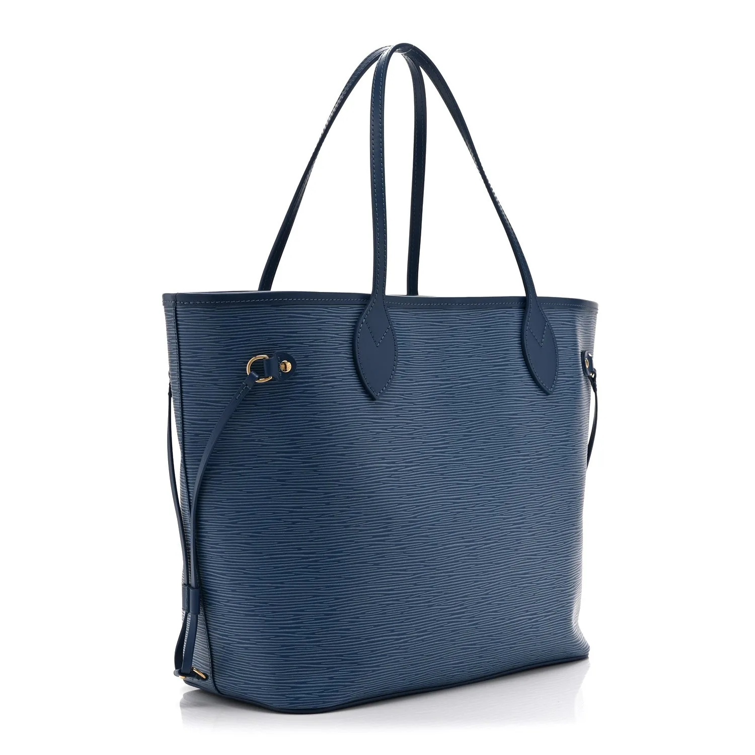 Louis Vuitton Epi Neverfull MM Denim Blue – Excellent – photo 4