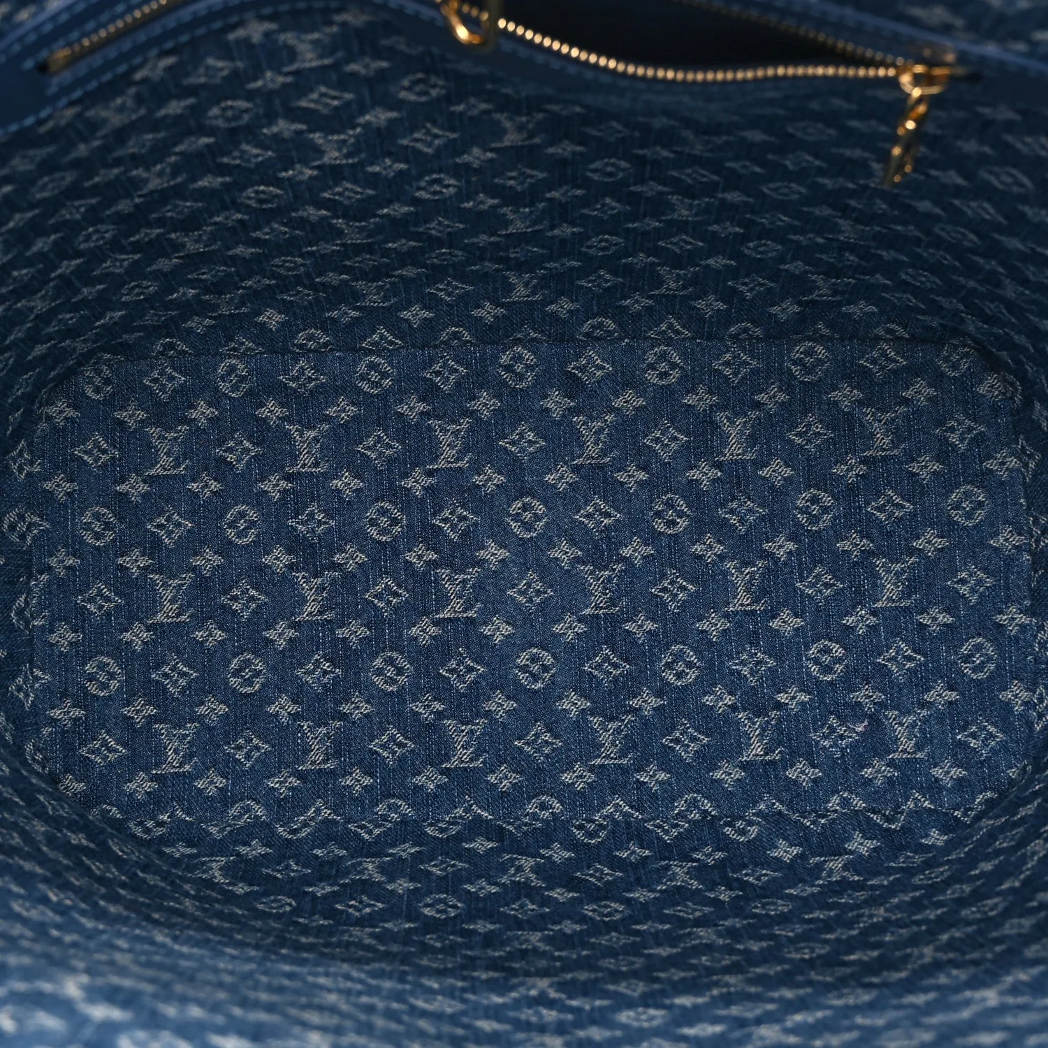 Louis Vuitton Epi Neverfull MM Denim Blue – Excellent – photo 6