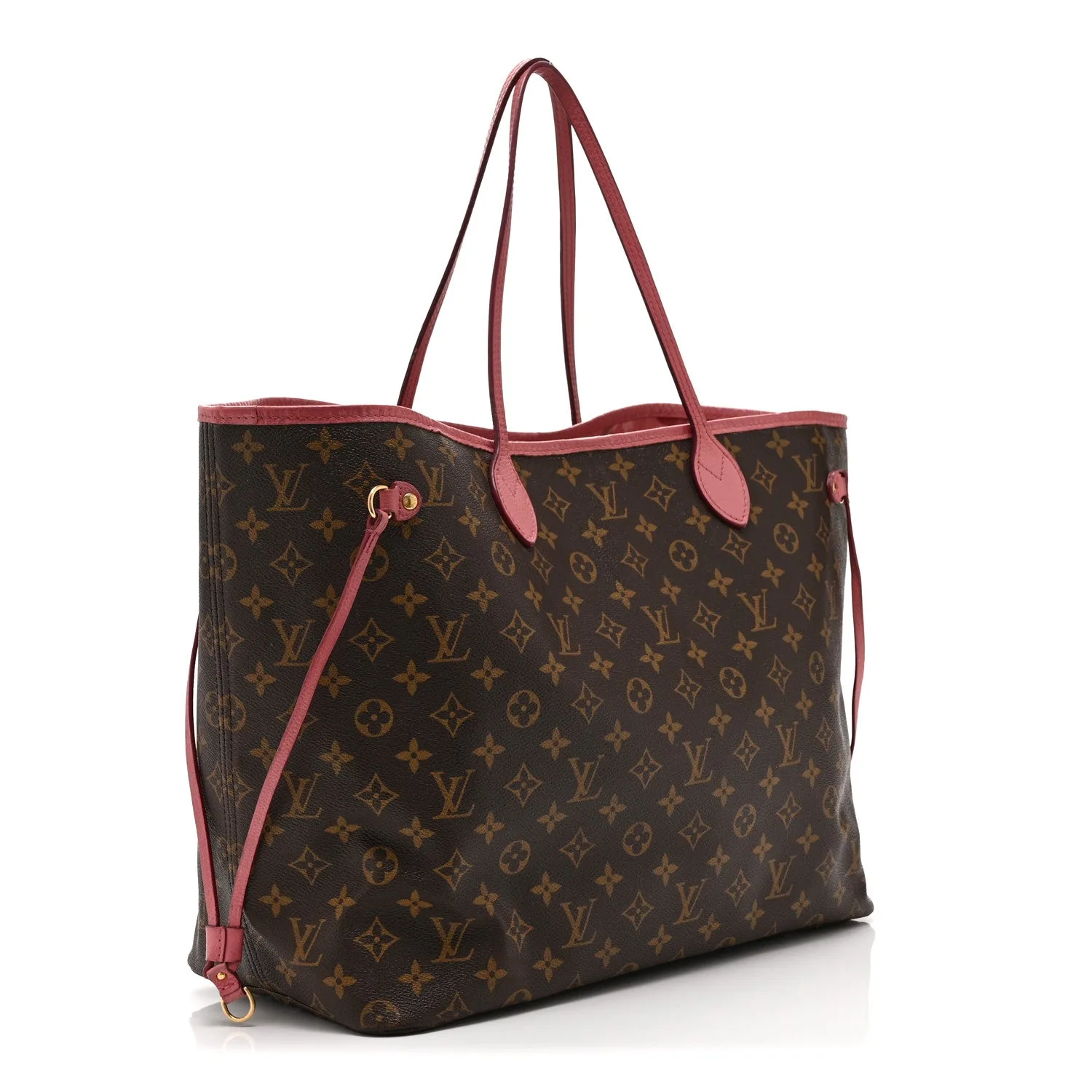 Louis Vuitton Monogram Articles de Voyage Ikat Neverfull GM Rose Velours – photo 3