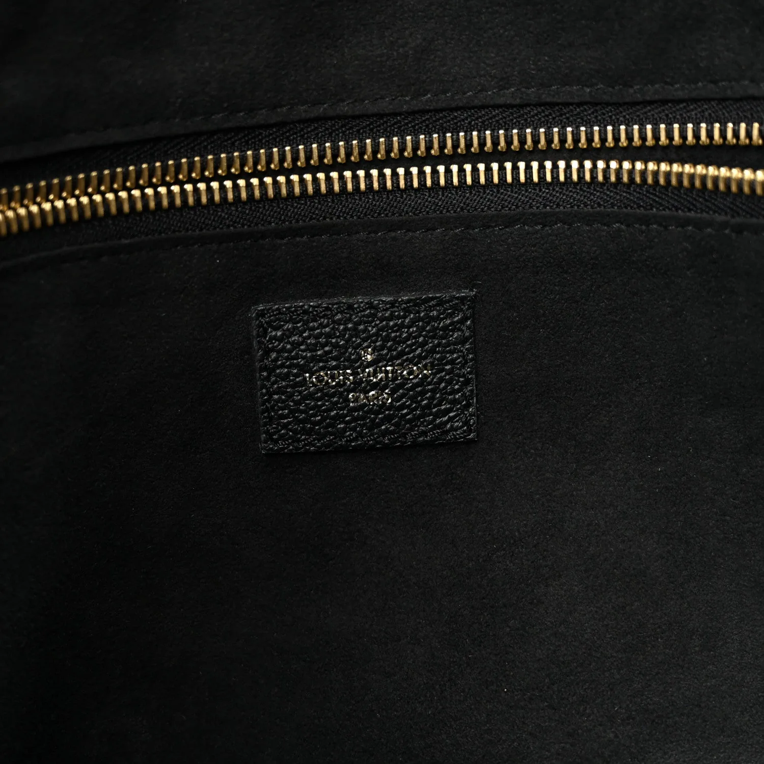 Louis Vuitton Empreinte Monogram Giant Neverfull MM Black Beige – Very Good – photo 6