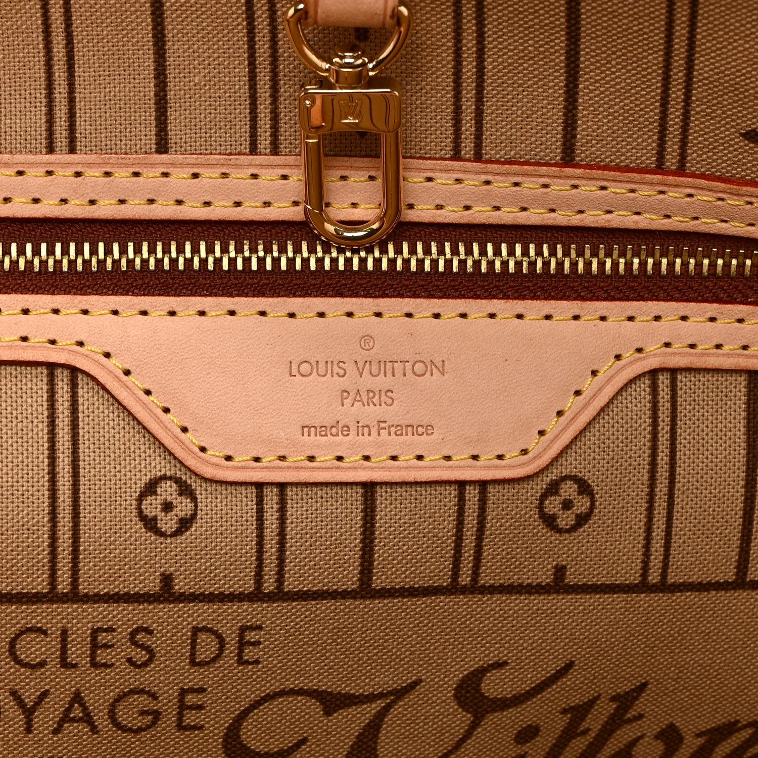 Louis Vuitton Monogram Neverfull MM – Very Good 2007 – photo 6