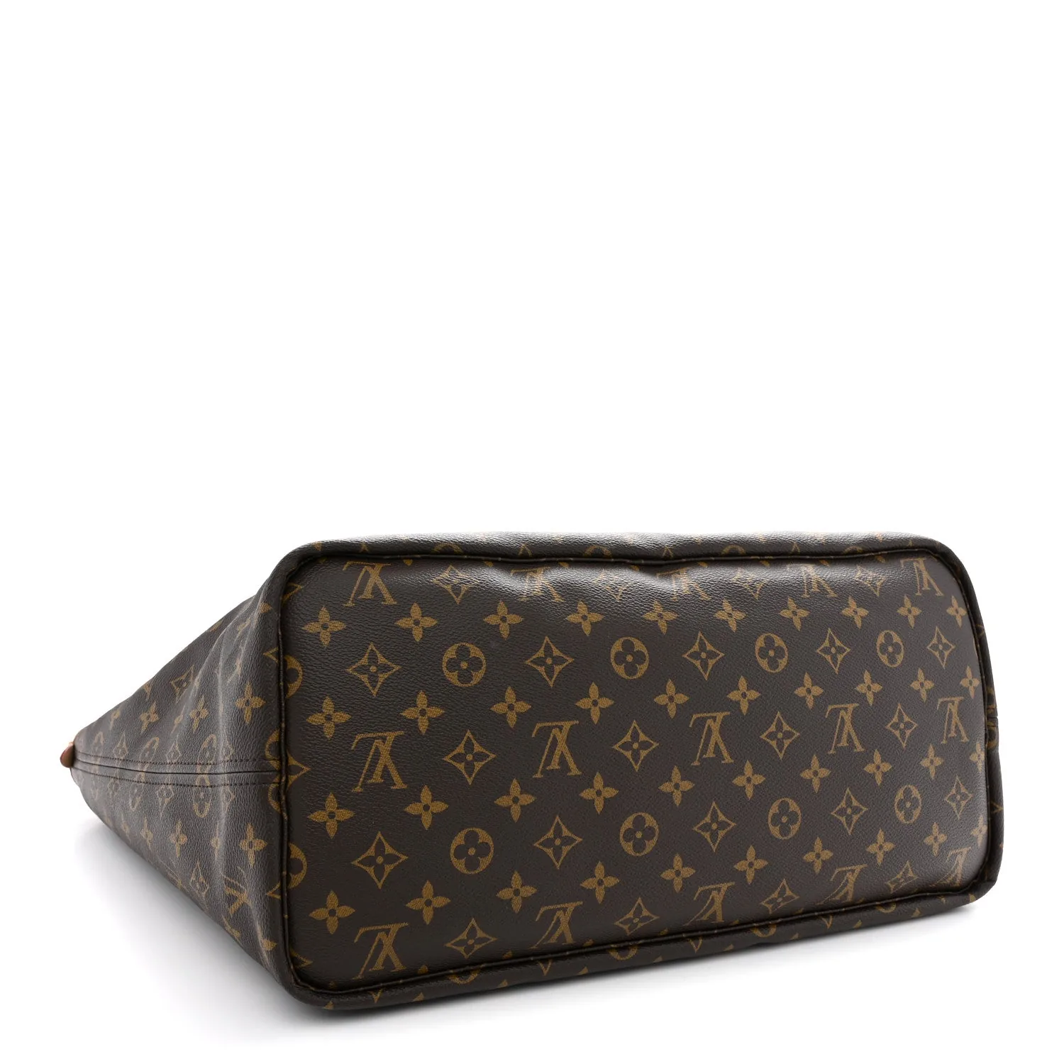Louis Vuitton Monogram Stamped Inside Out Neverfull Bandouliere GM Beige – Excellent – photo 4