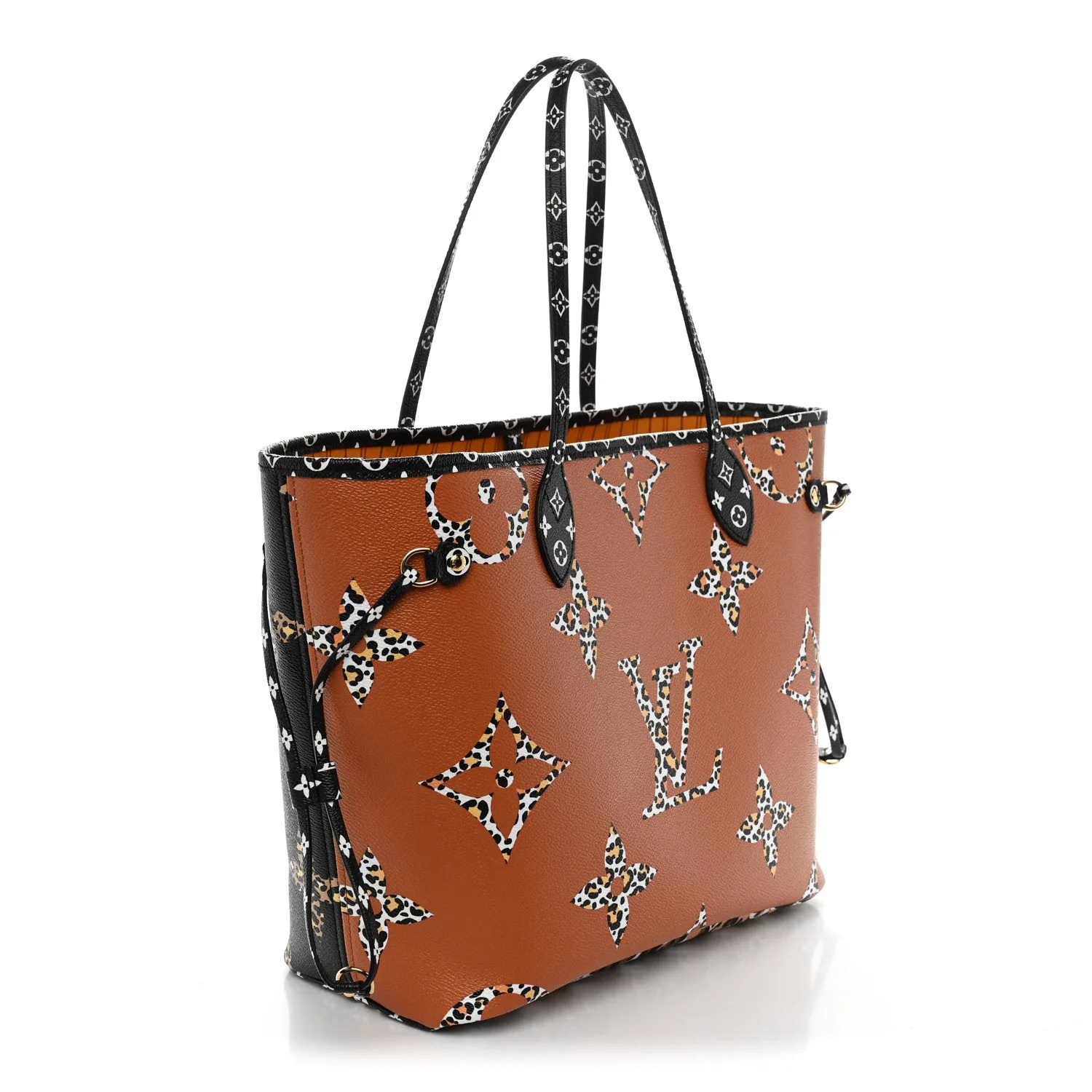 Louis Vuitton Monogram Giant Jungle Neverfull MM Black – photo 3