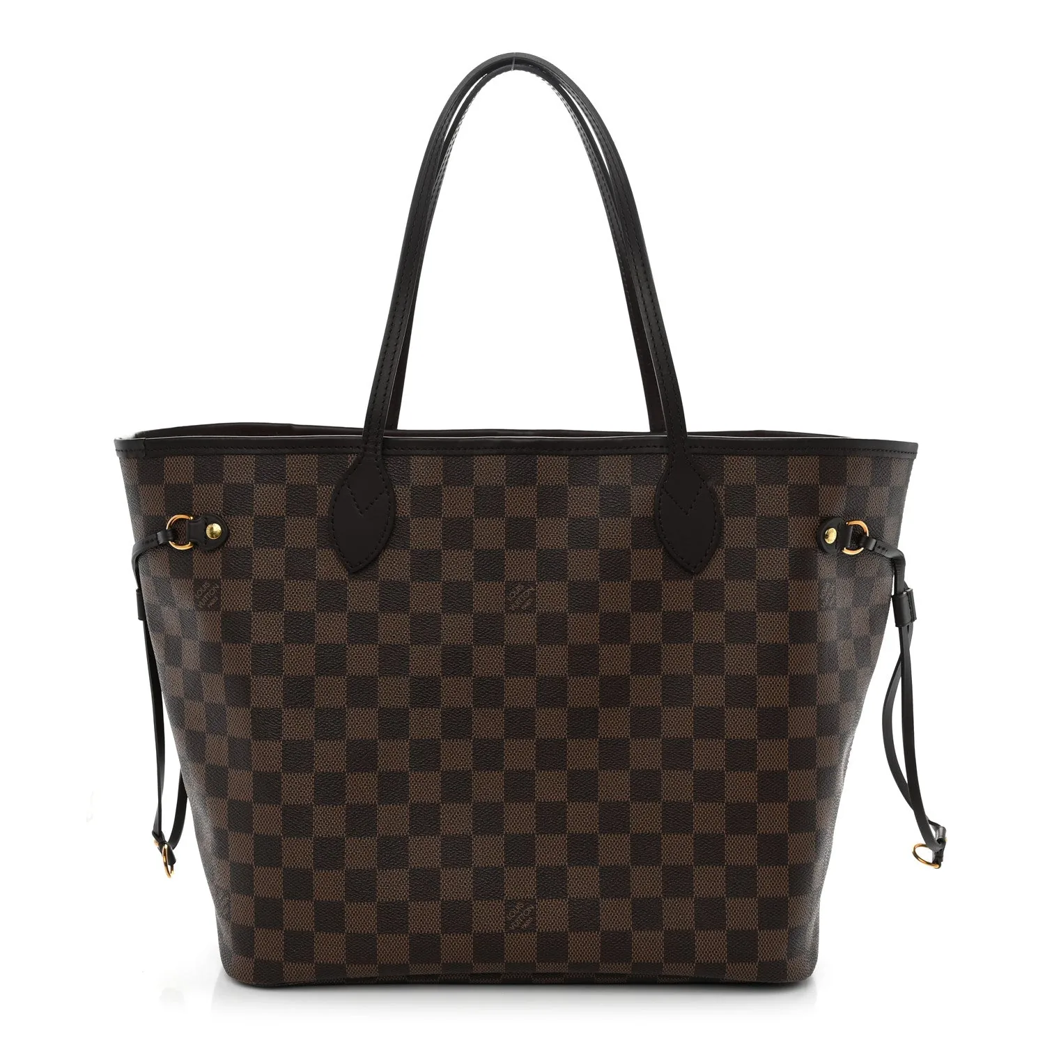 Louis Vuitton Damier Ebene Neo Neverfull MM Rose Ballerine – Excellent