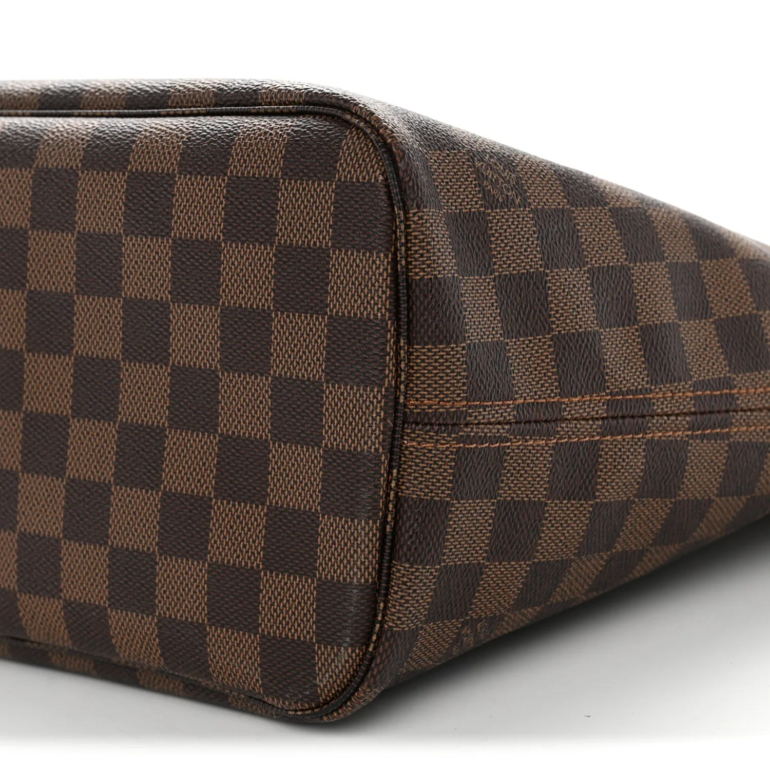 Louis Vuitton Damier Ebene Neo Neverfull MM Rose Ballerine – Excellent – photo 9