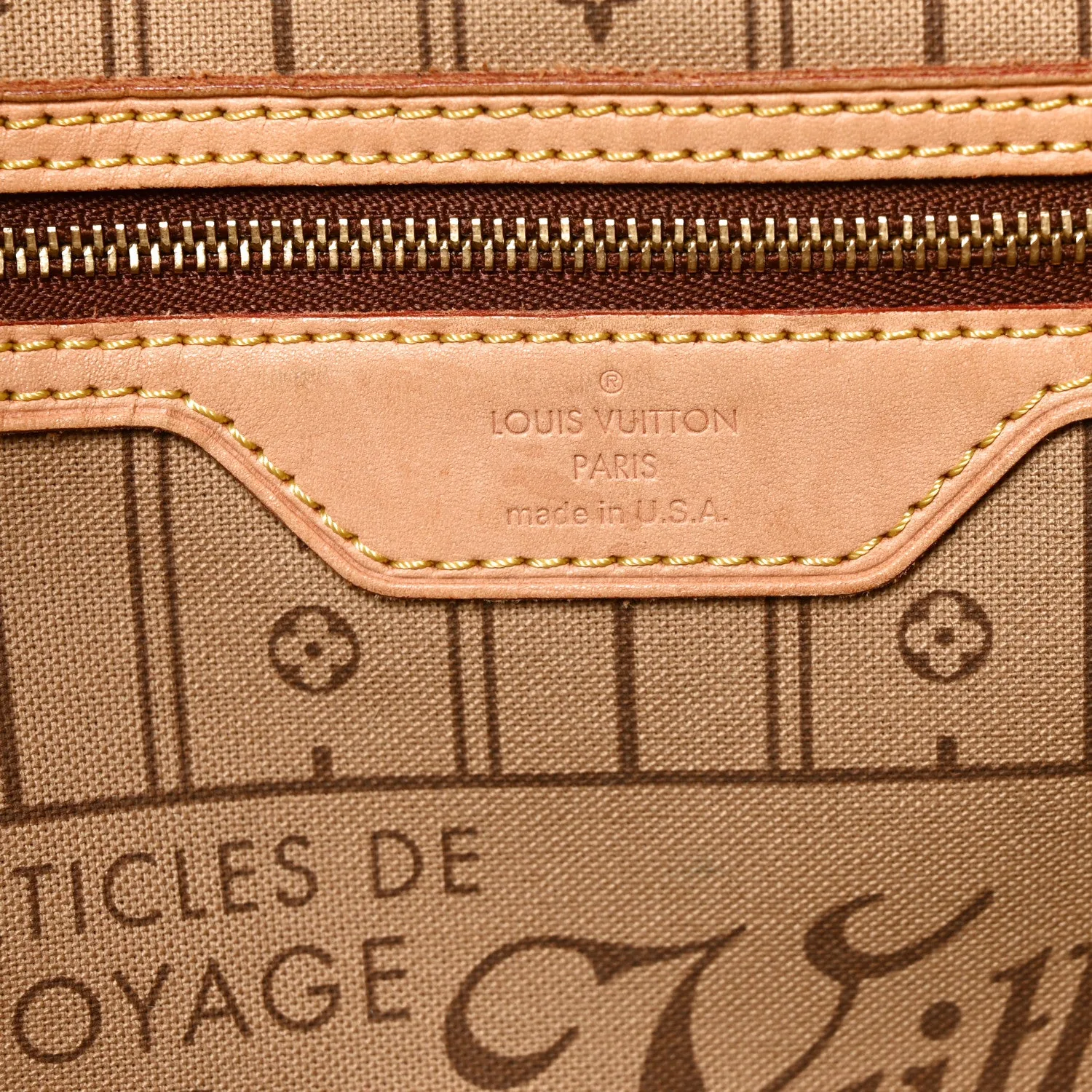 Louis Vuitton Monogram Neverfull MM – Very Good 2011 – photo 6