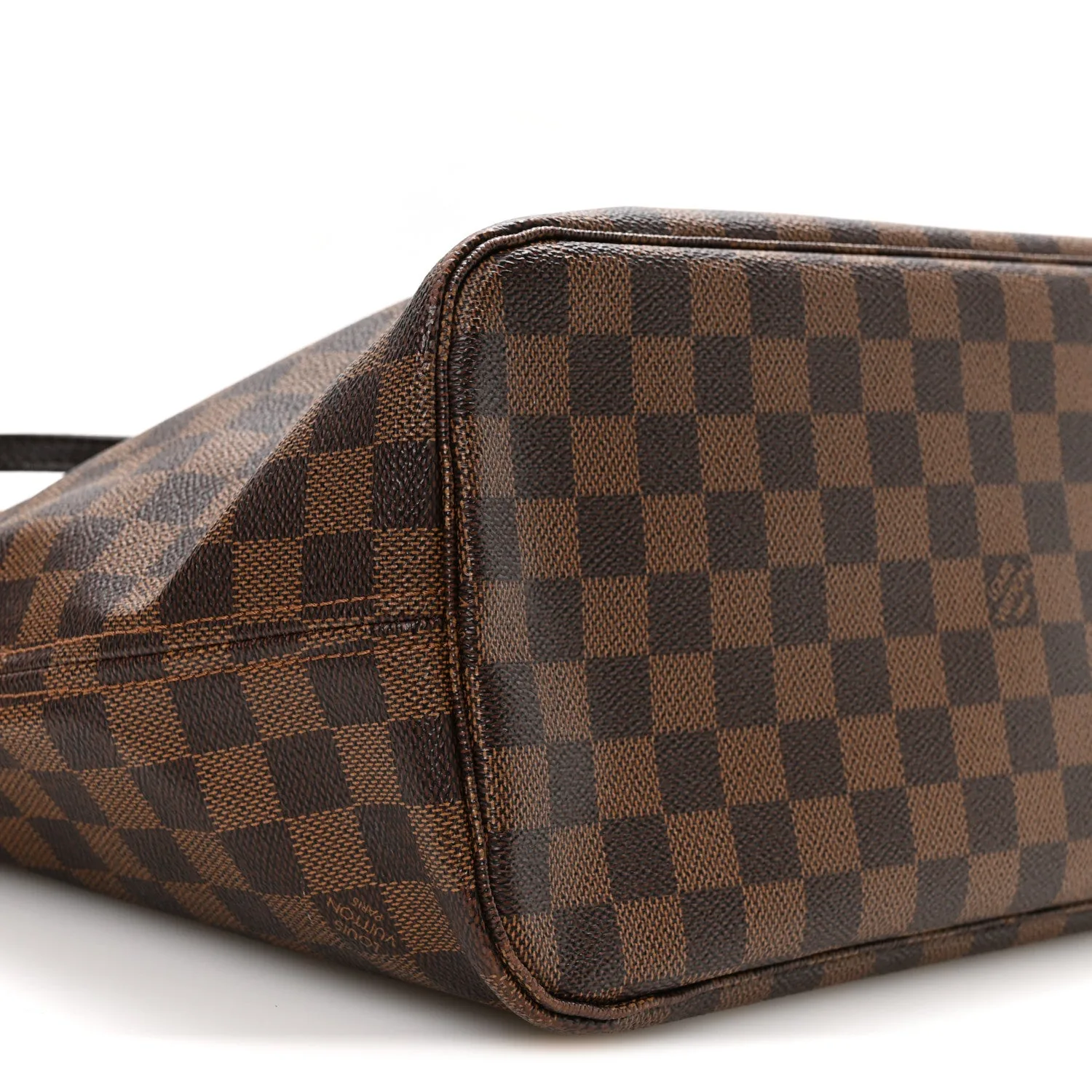 Louis Vuitton Damier Ebene Neo Neverfull MM Rose Ballerine – Very Good 2019 – photo 9