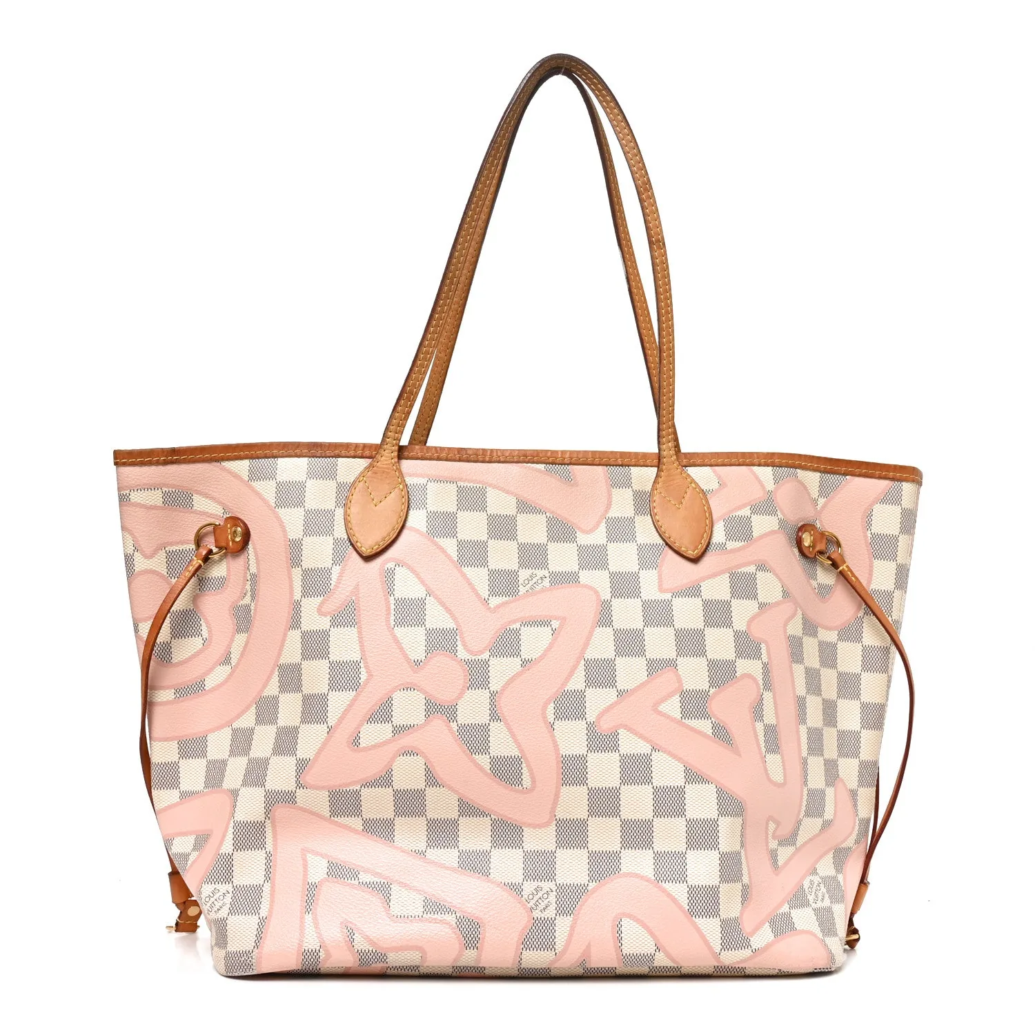 Louis Vuitton Damier Azur Tahitienne Neverfull MM – Very Good 2017