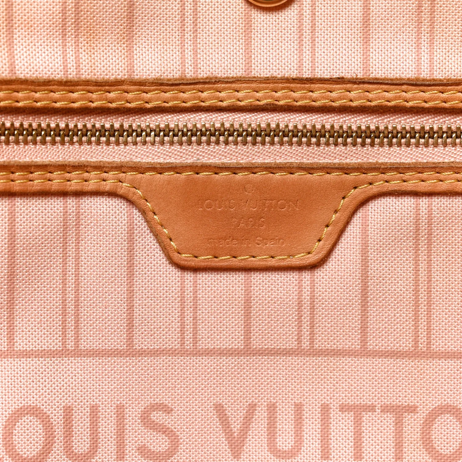 Louis Vuitton Damier Azur Tahitienne Neverfull MM – Very Good 2017 – photo 6