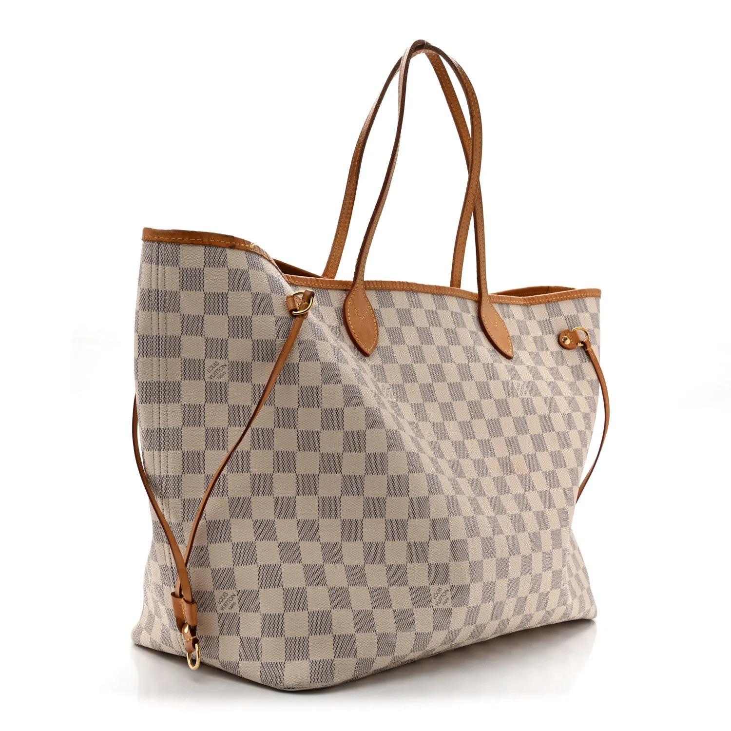 Louis Vuitton Damier Azur Neo Neverfull GM Rose Ballerine – Very Good 2017 – photo 7