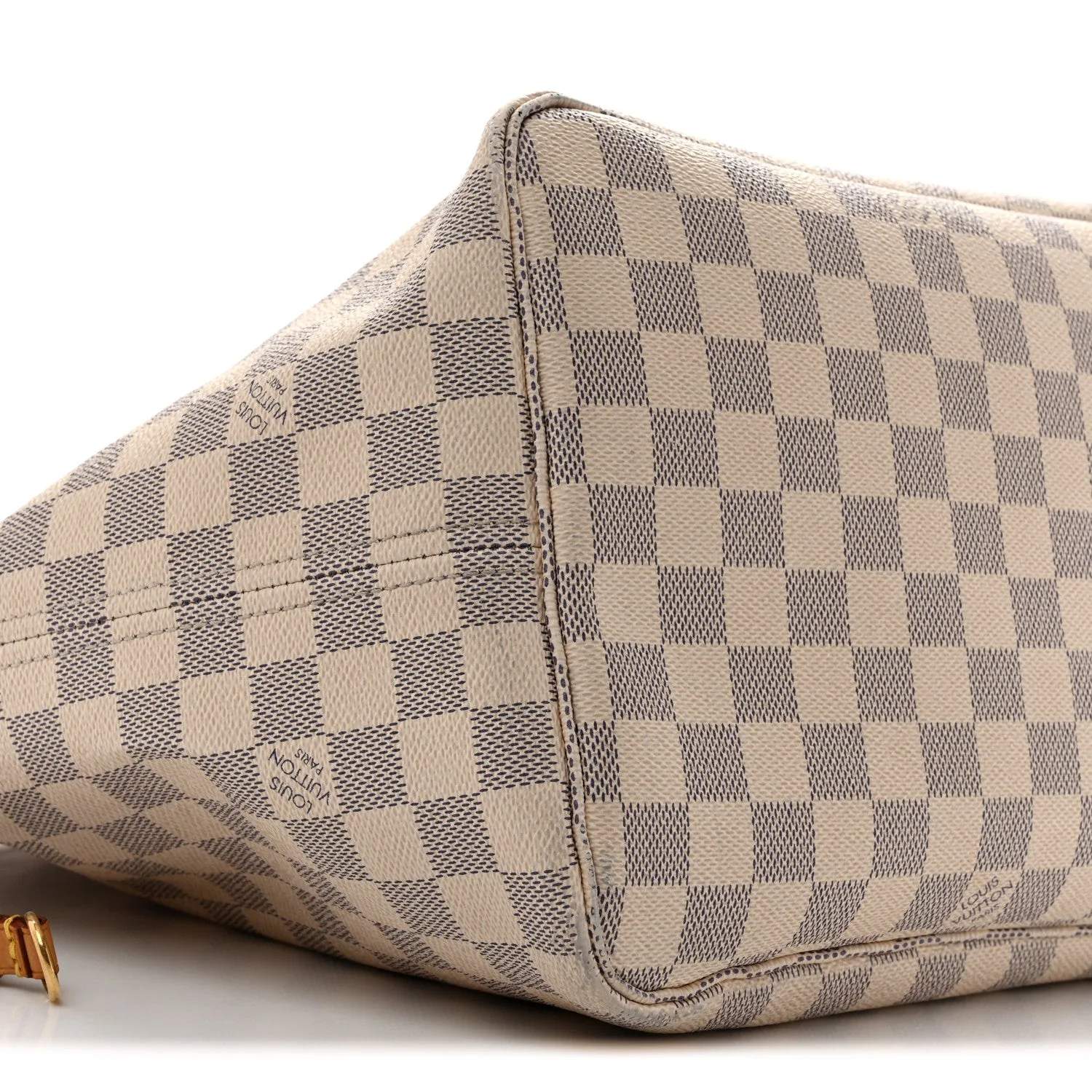 Louis Vuitton Damier Azur Neo Neverfull GM Rose Ballerine – Very Good 2017 – photo 16