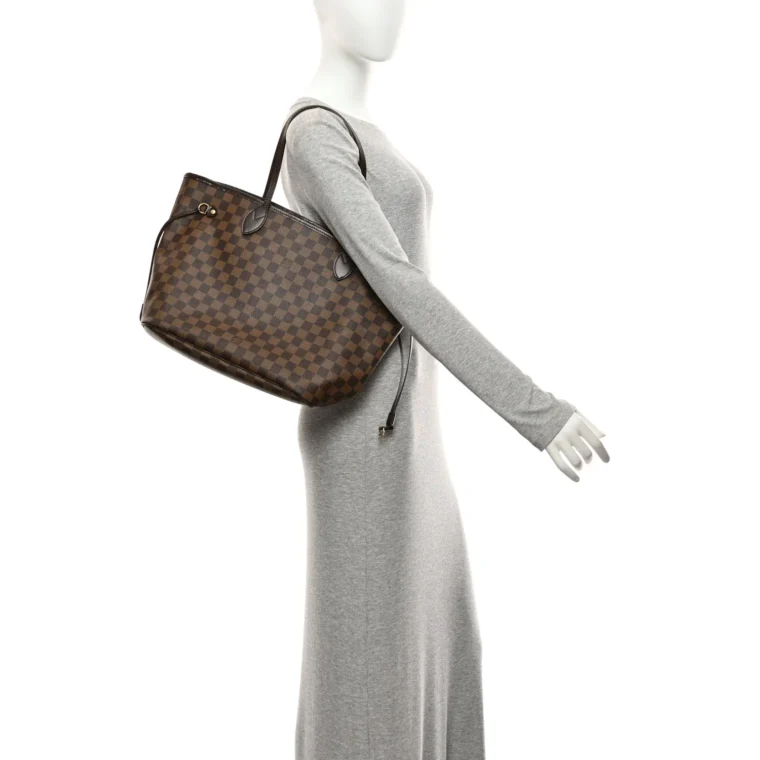 Pre-Owned Louis Vuitton Damier Ebene Neverfull MM – Very Good 2009 for Sale — alternate view