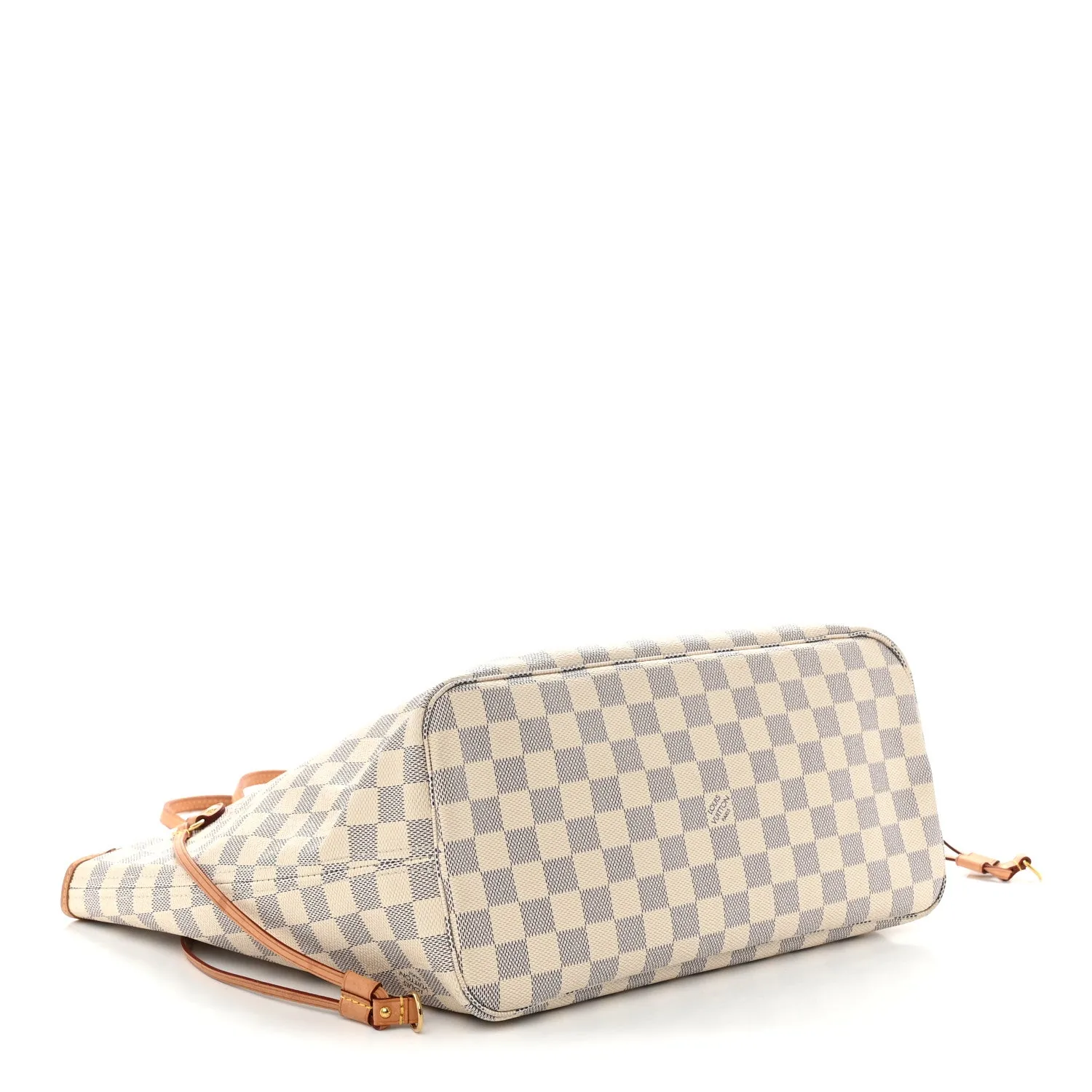 Louis Vuitton Damier Azur Neo Neverfull MM Rose Ballerine – Very Good – photo 5