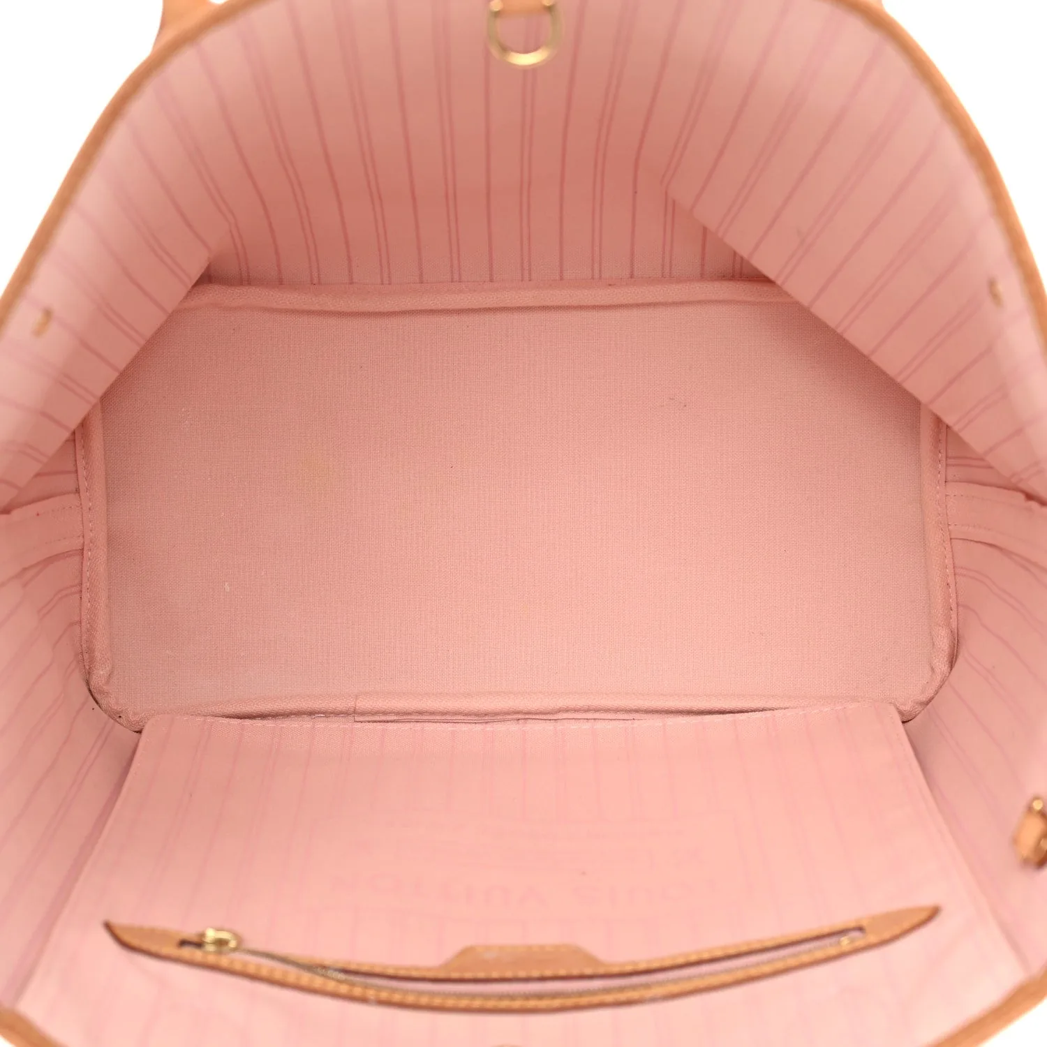 Louis Vuitton Damier Azur Neo Neverfull MM Rose Ballerine – Very Good – photo 6