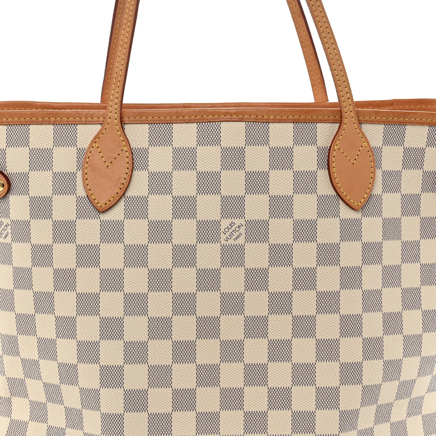 Louis Vuitton Damier Azur Neo Neverfull MM Rose Ballerine – Very Good – photo 8