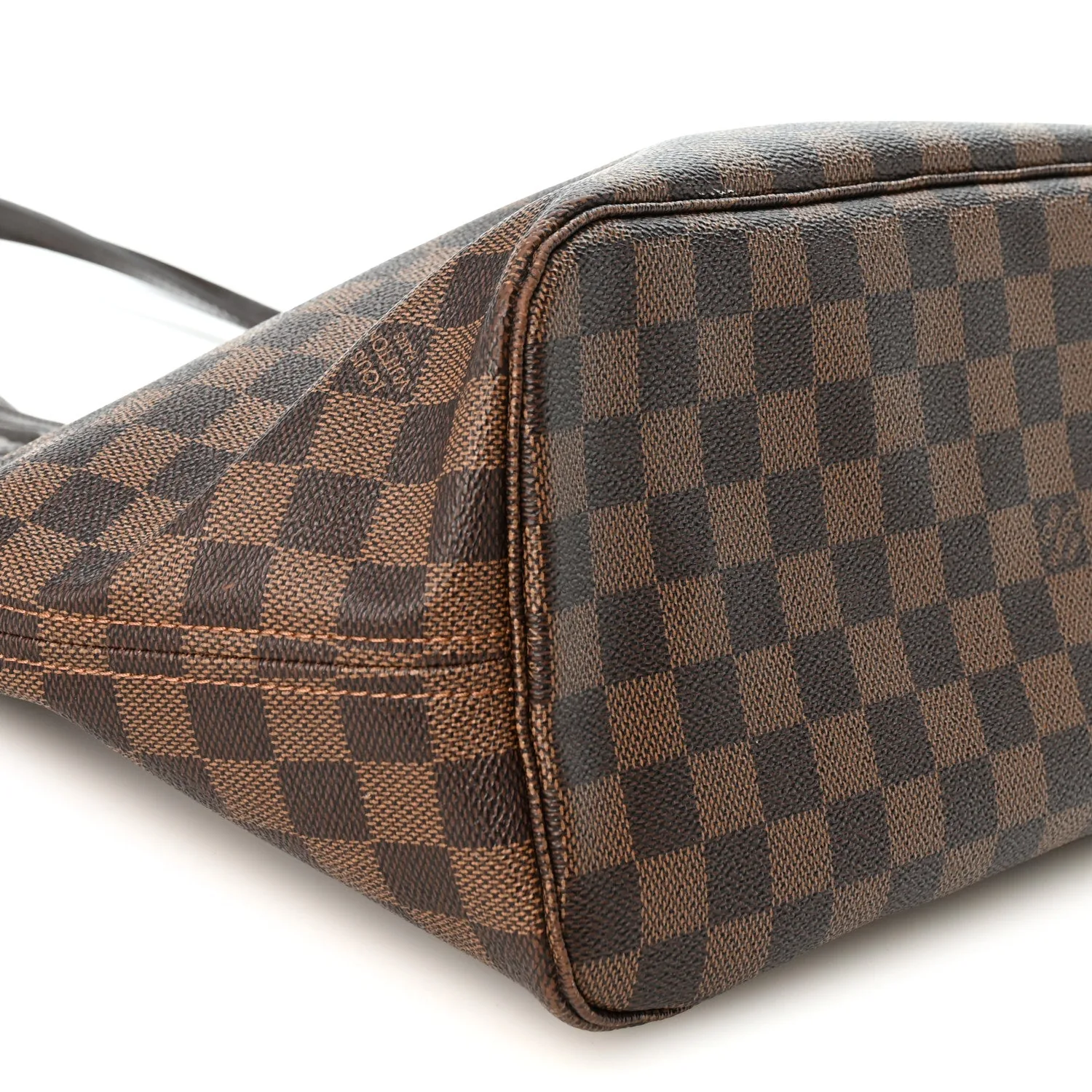 Louis Vuitton Damier Ebene Neo Neverfull MM Rose Ballerine – Very Good 2016 – photo 9