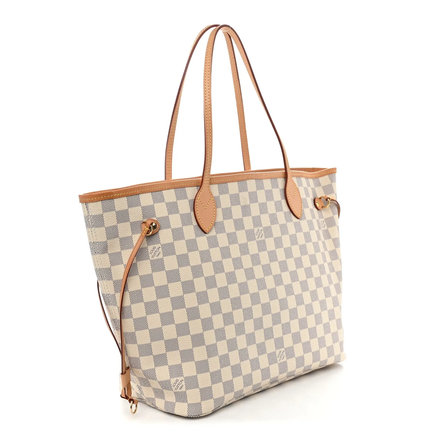 Louis Vuitton Damier Azur Neo Neverfull MM Rose Ballerine – Excellent 2018 – photo 4