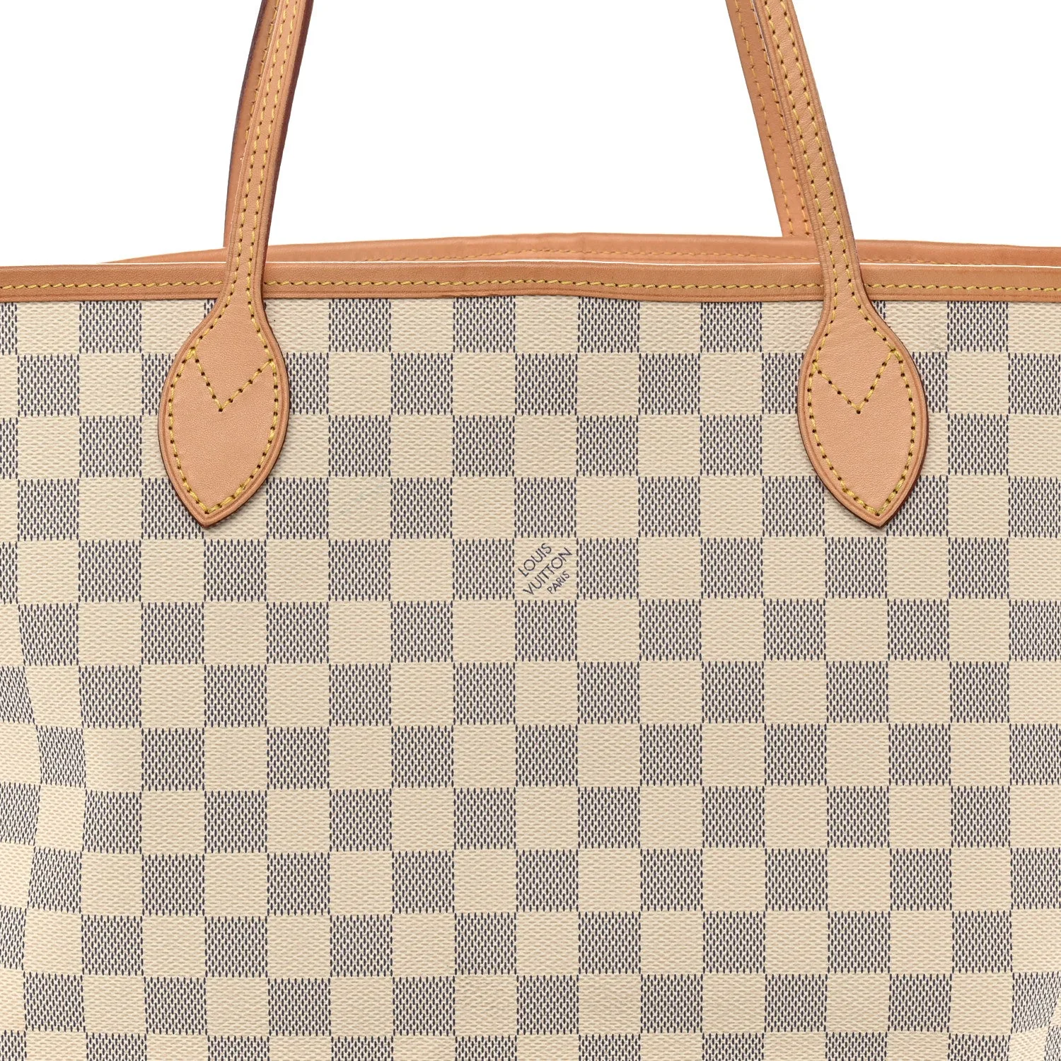 Louis Vuitton Damier Azur Neo Neverfull MM Rose Ballerine – Excellent 2018 – photo 9