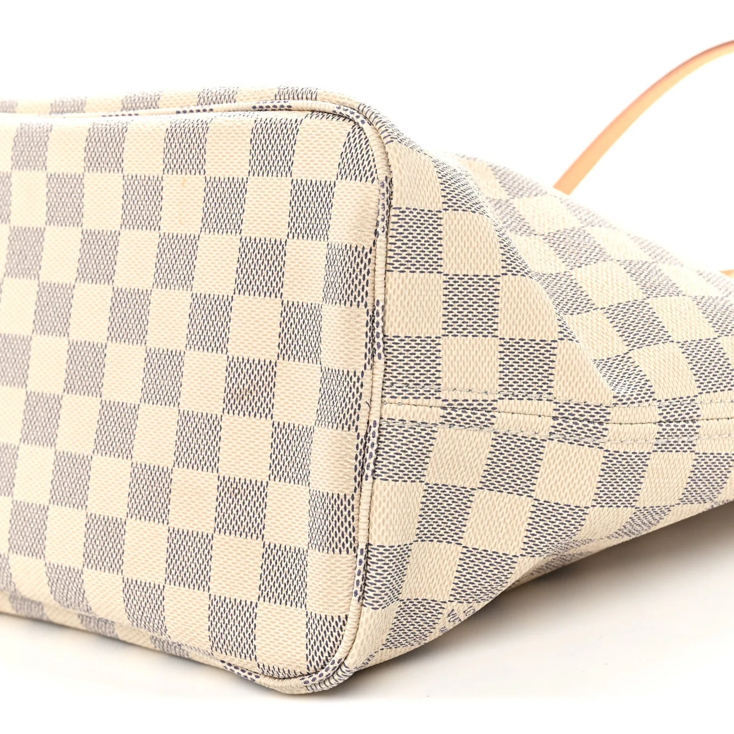 Louis Vuitton Damier Azur Neo Neverfull MM Rose Ballerine – Excellent 2018 – photo 10