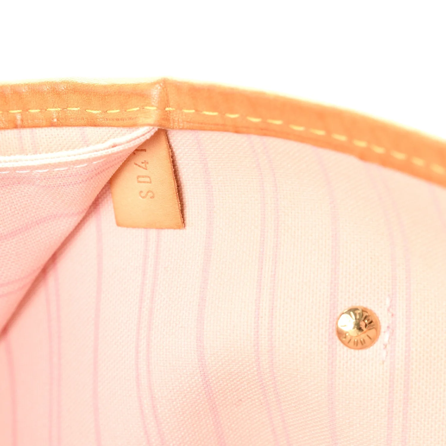 Louis Vuitton Damier Azur Neo Neverfull GM Rose Ballerine – Very Good 2017 – photo 8