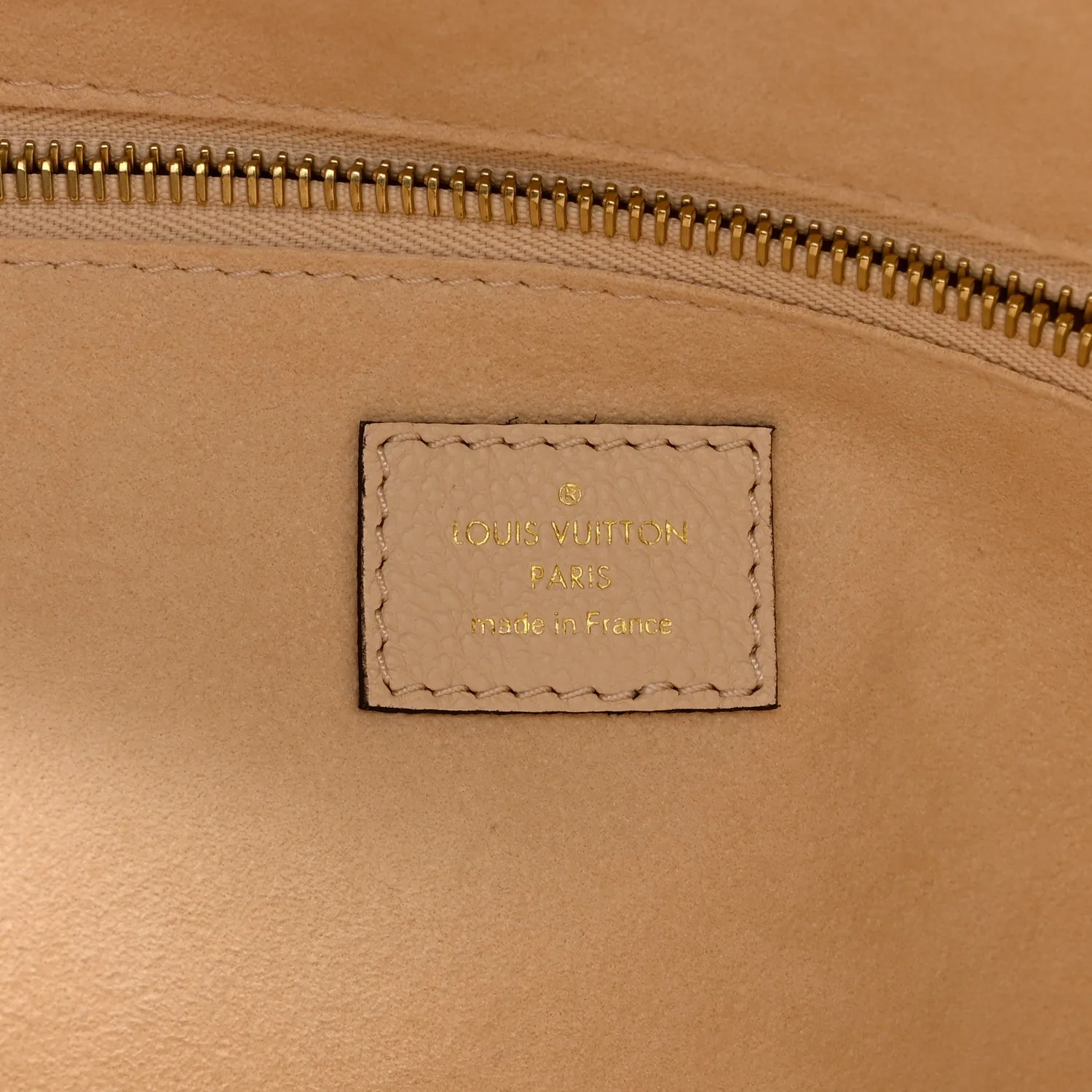 Louis Vuitton Empreinte Monogram Giant Neverfull MM Cream – photo 7