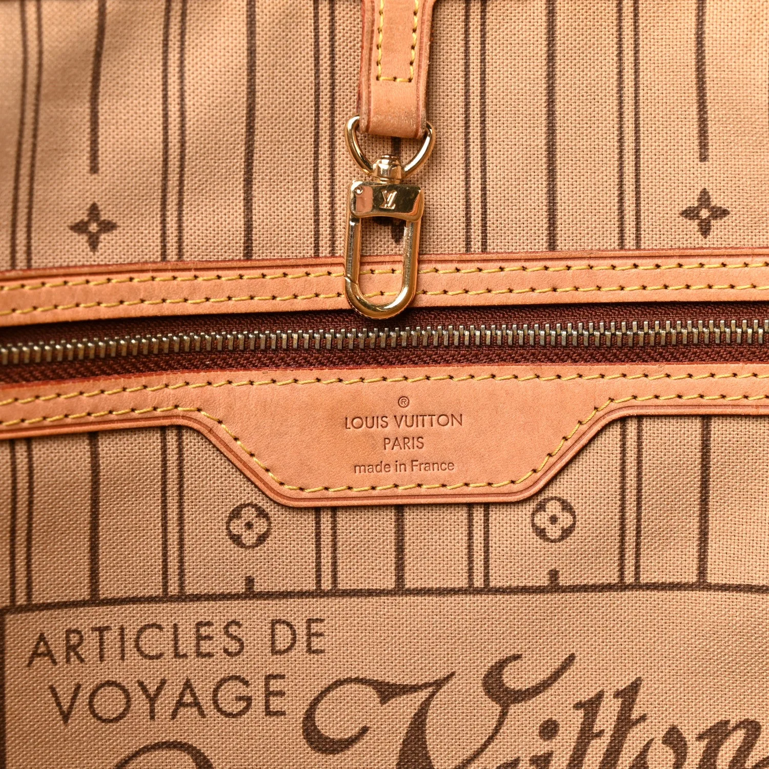 Louis Vuitton Monogram Neverfull GM – Very Good 2007 – photo 6