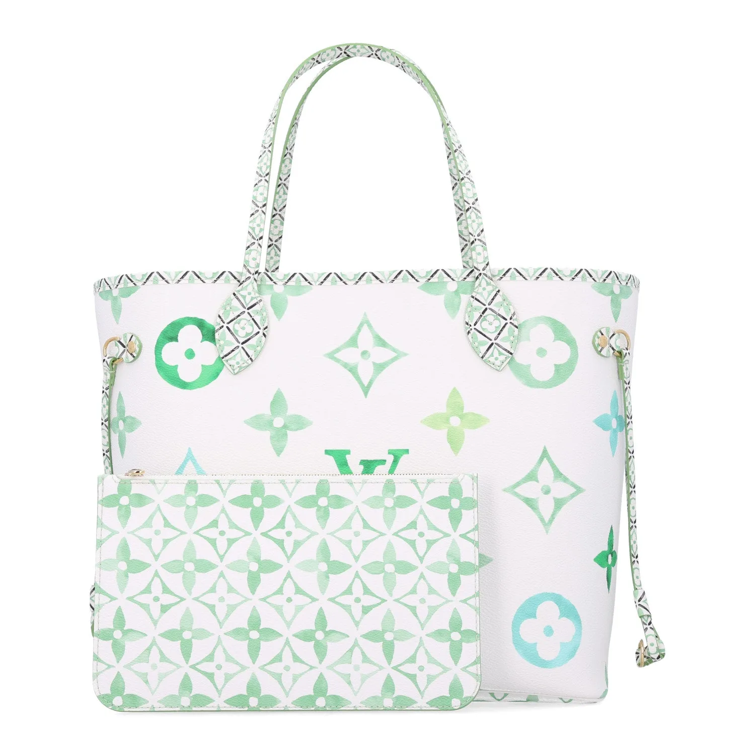 Louis Vuitton Monogram Giant By The Pool 2.0 Neverfull MM Jade – photo 3