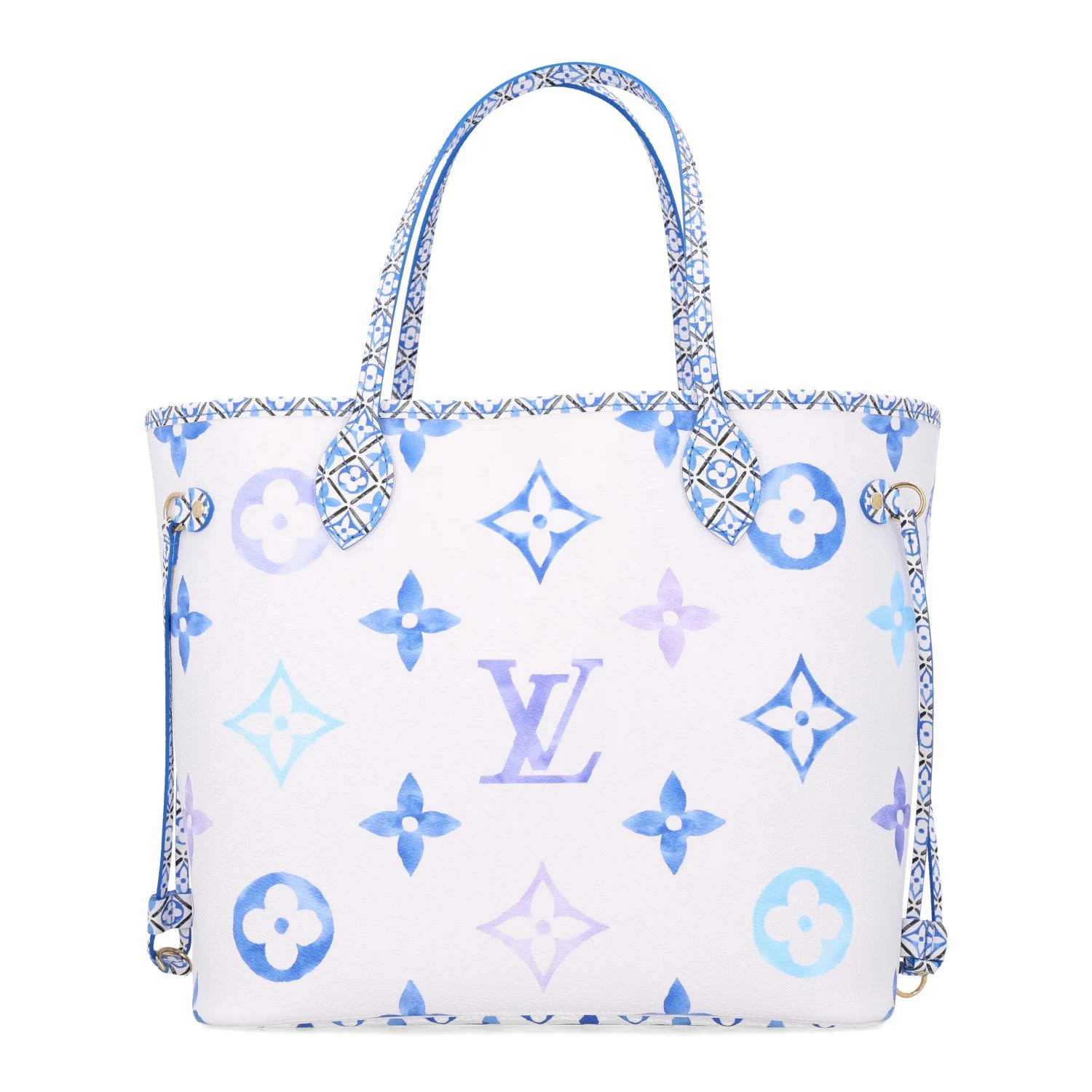 Louis Vuitton Monogram Giant By The Pool 2.0 Neverfull MM Blue – Excellent