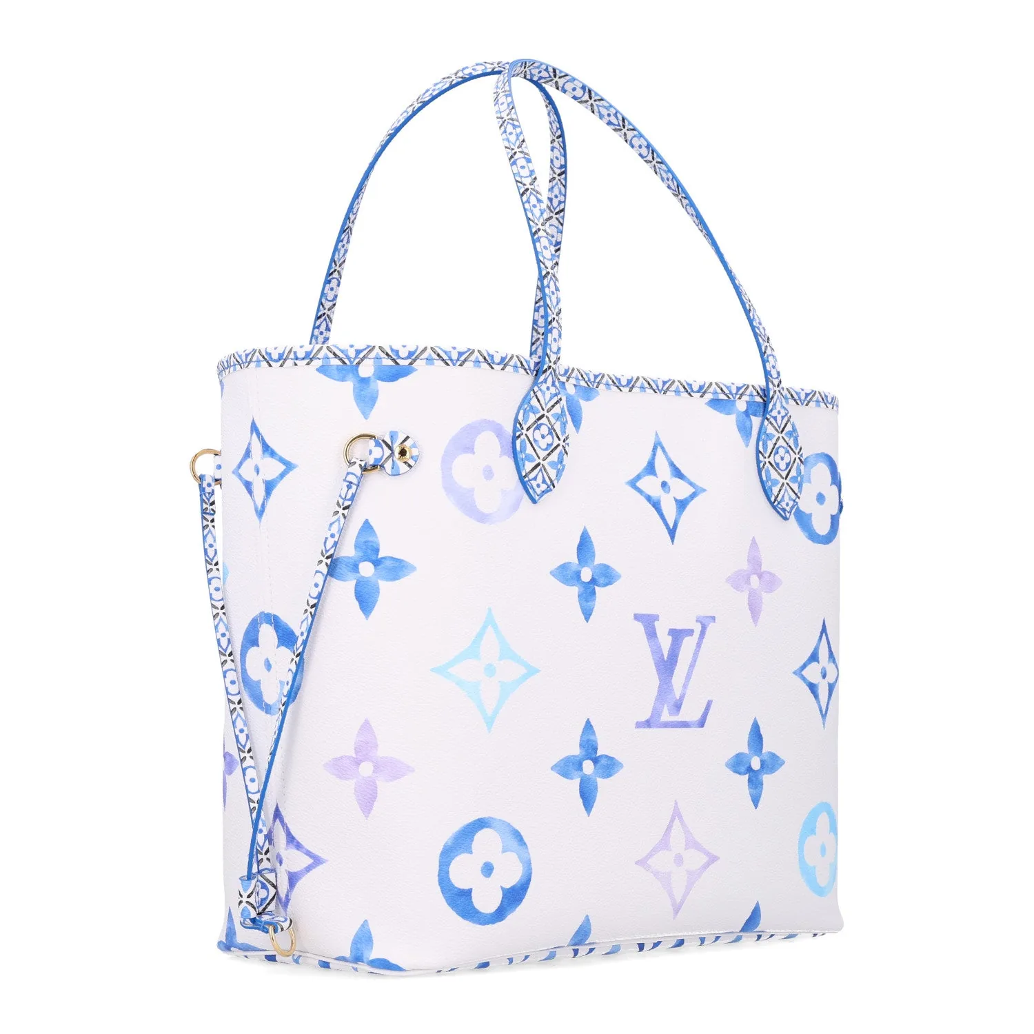 Louis Vuitton Monogram Giant By The Pool 2.0 Neverfull MM Blue – Excellent – photo 4