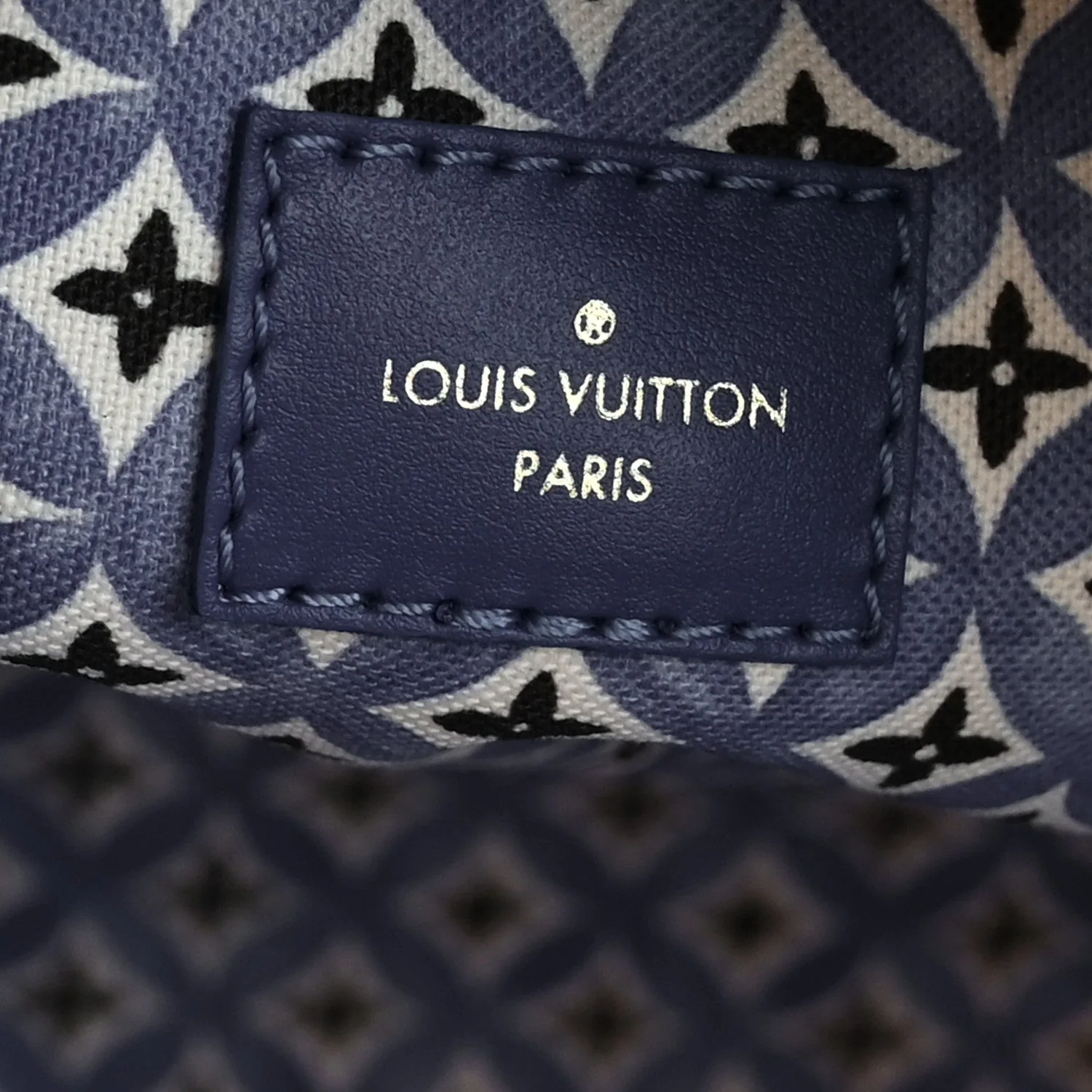 Louis Vuitton Monogram Giant By The Pool 2.0 Neverfull MM Blue – Excellent – photo 7