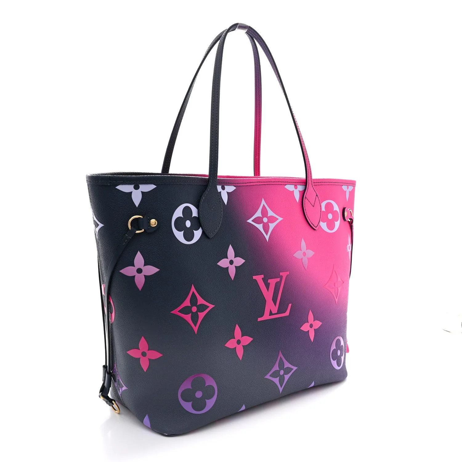 Louis Vuitton Monogram Giant Spring In The City Neverfull MM Midnight Fuchsia – photo 4