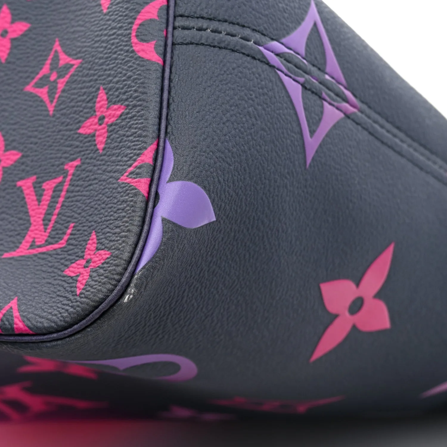 Louis Vuitton Monogram Giant Spring In The City Neverfull MM Midnight Fuchsia – photo 11
