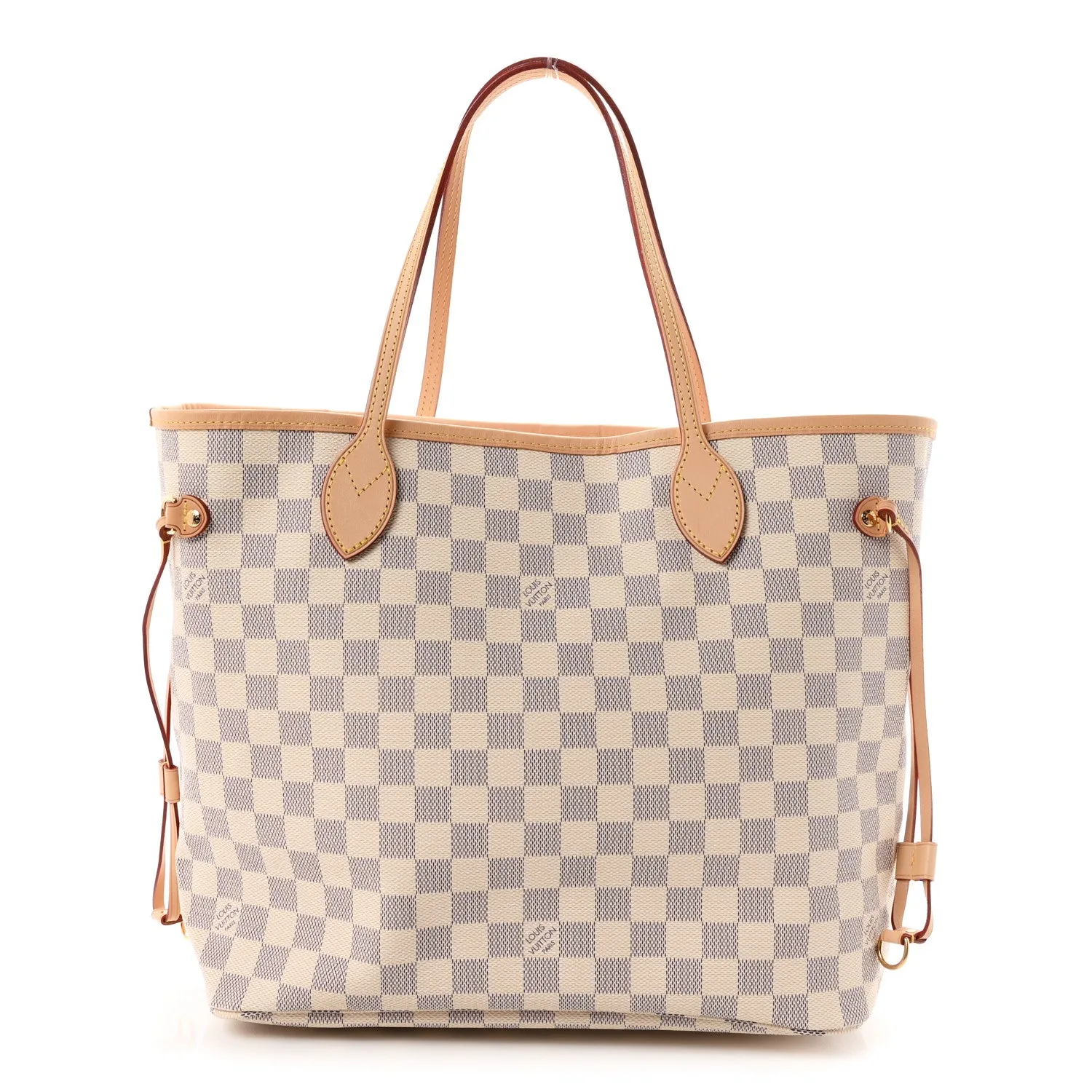 Louis Vuitton Damier Azur Neo Neverfull MM Rose Ballerine – Excellent