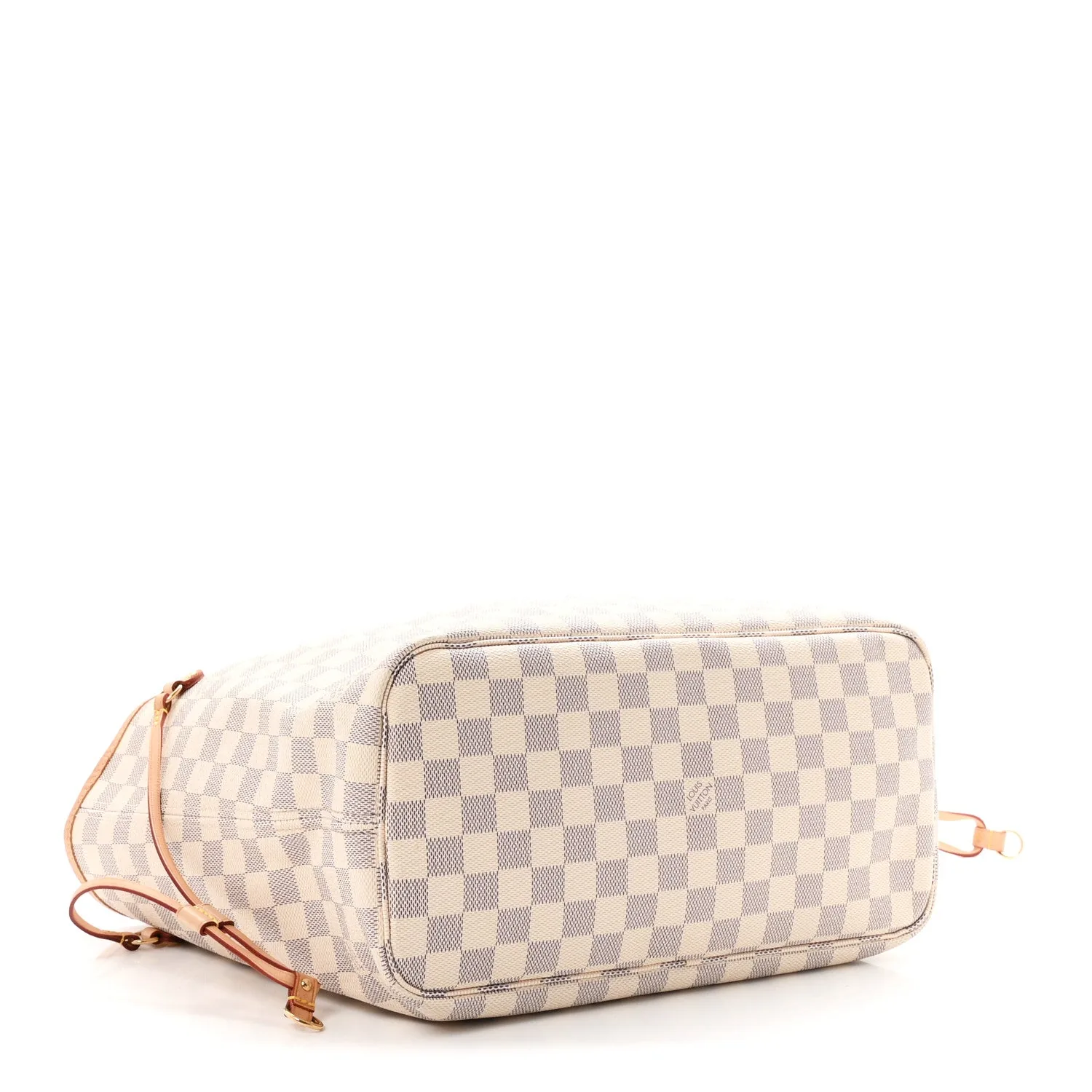 Louis Vuitton Damier Azur Neo Neverfull MM Rose Ballerine – Very Good – photo 4
