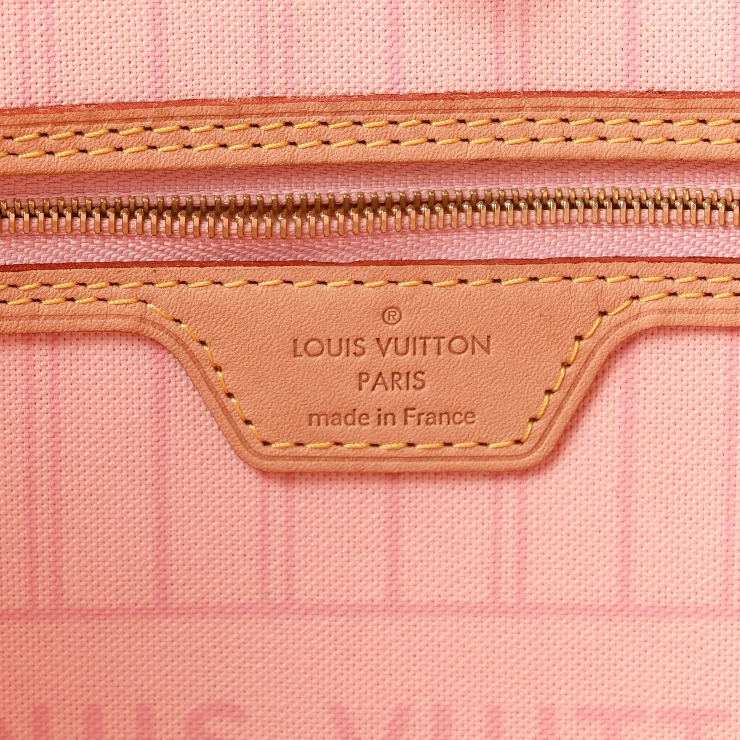 Louis Vuitton Damier Azur Neo Neverfull MM Rose Ballerine – Very Good – photo 6