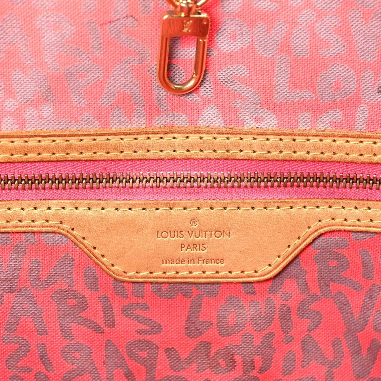 Louis Vuitton Monogram Graffiti Neverfull GM Fuchsia – photo 6