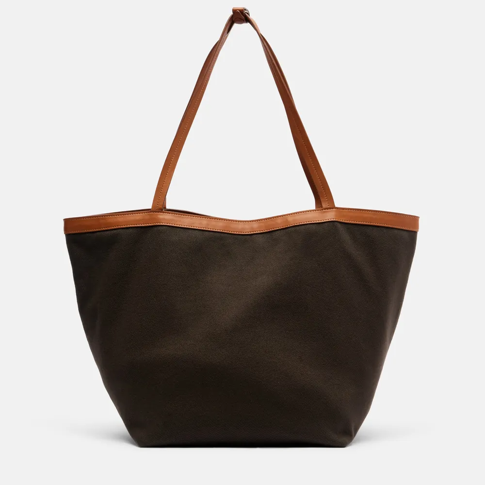 The Row Park Three Stitch Brown/Beige/Cuir